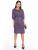 Платье "Девушка с обложки" (фиолет) П2772