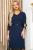 Платье "Кайла" (темно-синее) П4699
