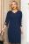 Платье "Кайла" (темно-синее) П4699