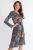Платье "Элисон" (ключики) + поясок из экокожи П1615-15